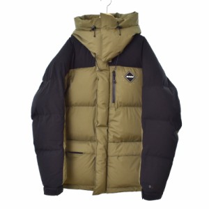 【中古】エフシーレアルブリストル F.C.Real Bristol FCRB TOUR DOWN PARKA ダウンジャケット S カーキ FCRB-222040