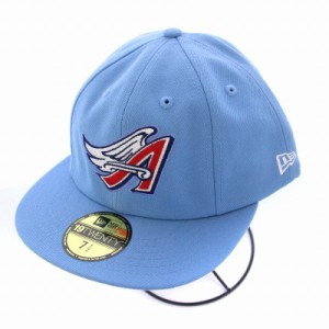 【中古】ニューエラ NEW ERA 19TWENTY Los Angeles Angels Patch Hat ベースボールキャップ 野球帽 7.5 59.6cm 青