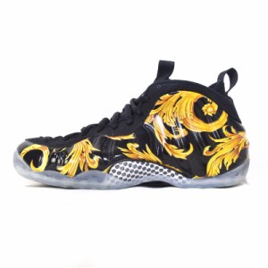 【中古】未使用品 ナイキ NIKE ×Supreme 14SS Air Foamposite One Black シュプリーム 28cm ブラック 黒 652792-001