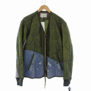 【中古】グレッグローレン GREG LAUREN ジュン取扱 50/50 MODERN FLIGHT JACKET フライトジャケット 2 M GKL-10100-A