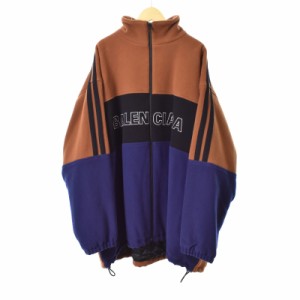 【中古】バレンシアガ BALENCIAGA 18AW FLEECE TRACK SUIT JACKET フリース トラック ジャケット ブルゾン 534315