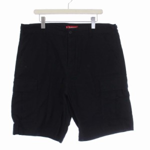 【中古】シュプリーム SUPREME 23SS Cargo Short カーゴショーツ ショートパンツ W36 黒 ブラック /KH メンズ