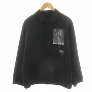 【中古】未使用品 Th products ティーエイチ プロダクツ Coach Jacket black corpus コーチジャケット 2 M 黒