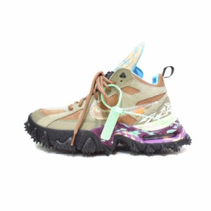 【中古】未使用品 NIKE Off-White AirTerraForma MatteOlive エアテラフォーマ マットオリーブ スニーカー DQ1615-200