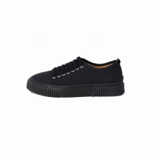 【中古】ami alexandre mattiussi RIDGED-SOLE SNEAKERS スニーカー シューズ 41 黒 ブラック ■GY20 メンズ