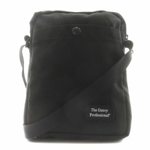 【中古】The Ennoy Professional ザ エンノイ プロフェッショナル SHOULDER BAG CORDURA ショルダーバッグ 黒