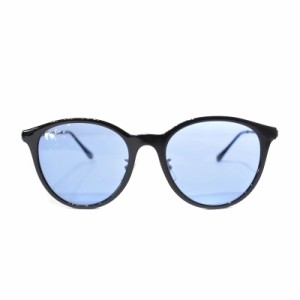 【中古】レイバン RAY BAN サングラス ボストン アイウェア 55□19 黒 ブラック RB4334D ☆AA★ メンズ