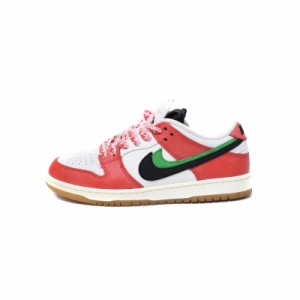 【中古】ナイキ エスビー NIKE SB × Frame Skate フレイムスケート Dunk Low スニーカー 赤 レッド US8.5 CT2550-600