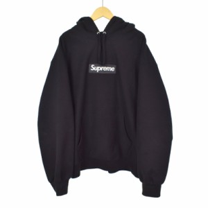 【中古】シュプリーム SUPREME 23FW Box Logo Hooded Sweatshirt Black パーカー フーディー L 黒 ブラック