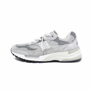 【中古】ニューバランス NEW BALANCE USA製 スニーカー ローカット 27cm グレー M992GR メンズ