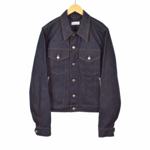 【中古】ドリスヴァンノッテン DRIES VAN NOTEN デニムジャケット Gジャン ブルゾン M インディゴ 2132332 メンズ