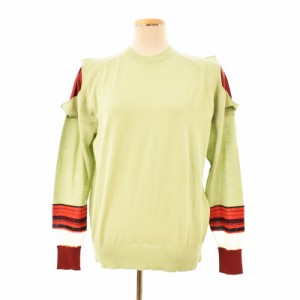 【中古】未使用品 トーガ TOGA ARCHIVES 23SS BASIC KNIT PULLOVER ベーシック ニット プルオーバー 36 TA31-XN008