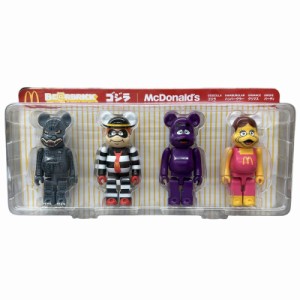 【中古】メディコムトイ MEDICOM TOY × マクドナルド ゴジラ vs マクドナルド ハンバーグラー グリマス バーディ フィギュア