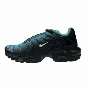 【中古】ナイキ NIKE AIR MAX PLUS DM0032-401 スニーカー 24cm 水色 黒 レディース