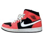 【中古】ナイキ NIKE  AIR JORDAN 1 MID エアジョーダン1 ミッド 554724-061 28.5 "Infrared 23" Black ブラック 赤