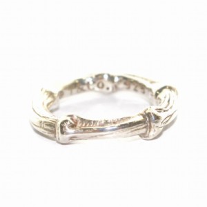 【中古】ティファニー TIFFANY & CO. 1996 バンブーリング 指輪 8号 925 シルバー アクセサリー /DK ■GY27 ■OH 