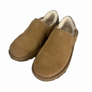 【中古】アグ UGG Kenton ケントン  スリッポン ムートンスニーカー ムートンブーツ US7 25.0cm 茶 ブラウン レディース