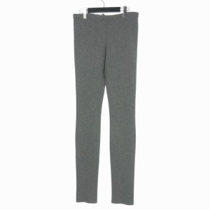 【中古】ハイダーアッカーマン Haider Ackermann ウール スキニー ニットパンツ ウェストゴム 42 グレー メンズ