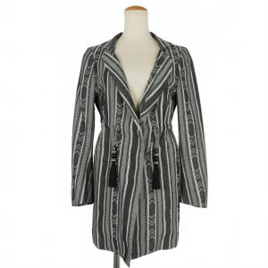 マメクロゴウチ MM23PS-KN727 23SS Crane Pattern Jacquard Knitted  