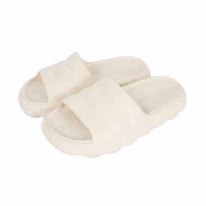 【中古】モンクレール MONCLER LILO SLIDES SHOES ロゴスライド サンダル 37 ベージュ MCL4C00010M2559 メンズ