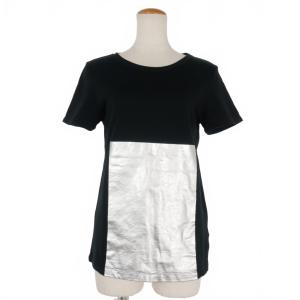 petite robe noire - petite robe noire プティローブノアー 箔プリントTシャツ(白) m15172408907_1.jpg?1628181493