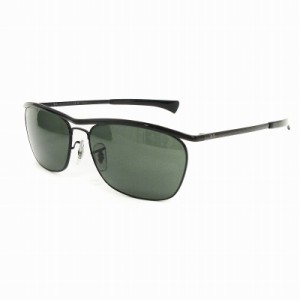 【中古】レイバン RAY BAN オリンピアンツーデラックス サングラス RB3619 偏光レンズ 黒 ブラック メンズ