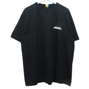 【中古】マインドシーカー mindseeker Tシャツ カットソー 半袖 ロゴ ブラック XLサイズ 0312 レディース