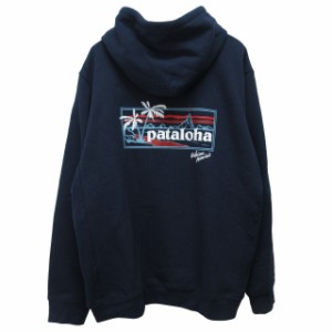 【中古】未使用品 パタゴニア Patagonia タグ付き 未使用 フーディー パーカー ハワイ限定 裏起毛 ネイビー XL