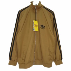 【中古】未使用品 グッチ GUCCI アディダスグッチ adidas タグ付き 未使用 トラックジャケット ブラウン系 Sサイズ