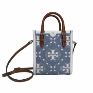 【中古】トリーバーチ TORY BURCH 美品 ミニトート クロスボディ キャンバス be0005 0520 レディース