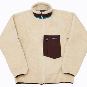 【中古】パタゴニア Patagonia Classic Retro X Jacket クラシックレトロX ボアフリースジャケット アウトドア 23055 アイボリー M