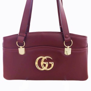 【中古】グッチ GUCCI アリー GGマーモント ダブルG ロゴ ハンドバッグ ショルダーバッグ 肩掛け レザー 550130