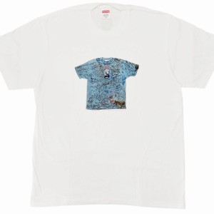 【中古】未使用品 シュプリーム SUPREME 30th Anniversary First Tee Tシャツ カットソー 30周年 プリント USA製