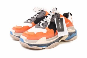 【中古】バレンシアガ BALENCIAGA Triple S スニーカー 40 グレー 541640 amy0606 メンズ