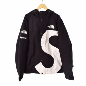 【中古】シュプリーム ザノースフェイス 20AW S Logo Mountain Jacket Sロゴ マウンテンジャケット S 黒 NF0A5EHK