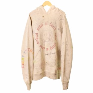 【中古】セントマイケル SAINT MICHAEL 20AW SM7 Hoodie パーカー フーディー ダメージ加工 L SM-A20-0000-013