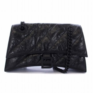 【中古】バレンシアガ 22AW Crush Chain Bag S Quilted クラッシュ チェーンバッグ ショルダーバッグ レザー 716351