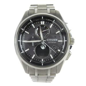 CITIZEN アテッサH820-T023096 電波ソーラー 【中古】 Yahoo!オークション -「シチズン アテッサ h820」(シチズン) (さ