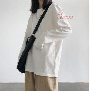 レディース ブラウス韓国ファッション 長袖 無地 きれいめ ゆったり 20代 40代 50代 大きいサイズ おしゃれ 体型カバー 大人 ゆる 30代