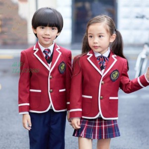 キッズ 子供服 フォーマル スーツ キッズ スーツ コート スーツ ジュニアスーツ 制服 男の子 小学生 双子 卒園式 キッズ イングランドタ