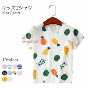 ネコポス送料無料 Tシャツ カットソー キッズ 春 140 子供服 半袖 女児 シンプル おしゃれ 女の子 150 ゆったり 男の子 無地 スッキリ ボ