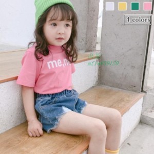 女児 Tシャツ 半袖 夏 女の子 半袖Tシャツ コットンTシャツ キッズ おしゃれ 夏Tシャツ クルーネック 送料無料 カットソー 半袖 ジュニア