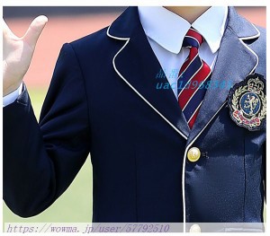 4点セット 学生服 子供スーツ 紺 女の子 男の子 制服 キッズ ジュニアスーツ 小学生 中学生高校生 入園式 七五三 卒園式 韓国風 スーツ