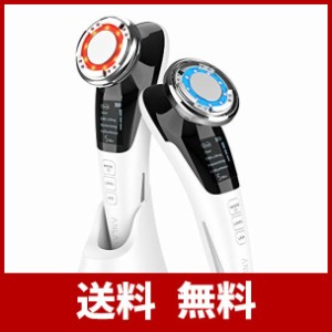 ANLAN RFイオン美顔器 ラジオ波 EMSリフトケア 温冷ケア LED光の+