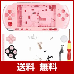 PSP3000 クリア&クリアピンク シェル交換品 テレビゲーム 携帯用ゲーム