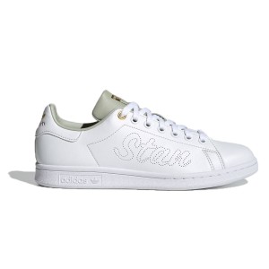 [アディダス] スタンスミス [W STAN SMITH] フットウェアホワイト/ハローグリーン/ゴールドメタリック FY5466 日本国内正規品 