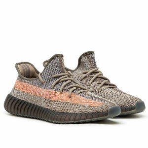 [アディダス] イージー ブースト 350 V2 [Yeezy Boost 350 V2] アッシュストーン/オレンジ/グレー GW0089 日本国内正規品 