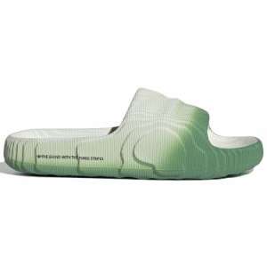 [アディダス] アディレッタ 22 サンダル [ADILETTE 22 SLIDES] アイボリー/プリラブドグリーン/コアブラック IF3674 日本国内正規品 