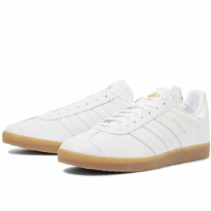 アディダス adidas ガゼル GAZELLE フットウェアホワイト/フットウェアホワイト/ゴールド IH0378 日本国内正規品 