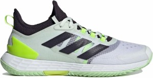 [アディダス] アディゼロ ウーバーソニック 4.1 テニス [ADIZERO UBERSONIC 4.1 TENNIS] フットウェアホワイト/オーロラブラック/ルシッ